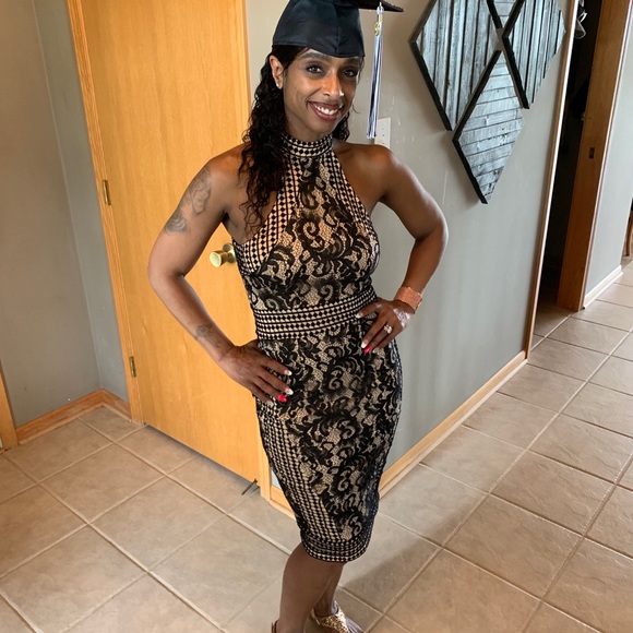 PLT lace midi dress us4 - Picture 6 of 7